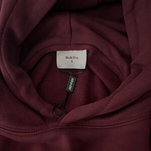 bo&tee “enjoy the process” cropped hoodie